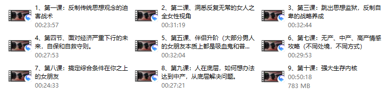 本渡情感《普通男性升阶之道》9节 - 文章缩略图