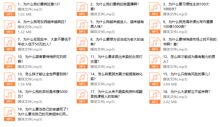 阿国-兽性爆炸衣冠禽兽群19节音频课程 - 文章缩略图