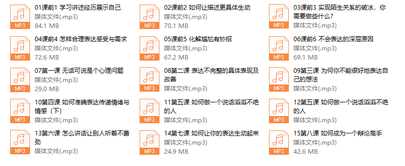 阮琦-魔鬼表达训练课（15节） - 文章缩略图